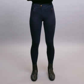 euro-star Slim Shape Jeans Reithose Fullgrip dark blue denim 34